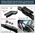AUTOBOO 25"+22" Windshield Wipers - Image 6