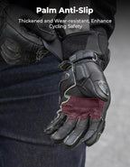KEMIMOTO Leather Motorcycle Gloves - Image 6