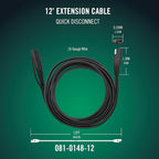Battery Tender 12 Foot Extension SAE Cable 4 Pack - Image 2