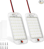 Dome Light for RV Interior, 48LED 800LM Ultra Bright 12 Volt LED White Lights by MERTTURMLights