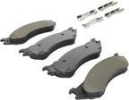 Premium Semi-Metallic Rear Brake Pads Compatible - Image 2