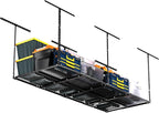3 x 8FT Overhead Garage Storage Rack, Adjustable Ceiling Storage Racks by SoyweyDirect