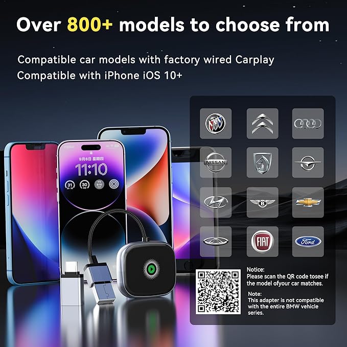 Wireless CarPlay Adapter, Wireless Car Screen Adapter - Image 7