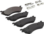 Premium Semi-Metallic Front Brake Pads Compatible - Image 2