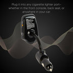 ONN Upgraded 2025 Car Bluetooth FM Transmitter – 1.44" Display, Flexible - Image 7
