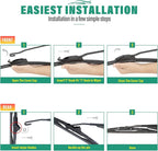 24" 18" 13" Windshield Wiper Blades Replacement - Image 7