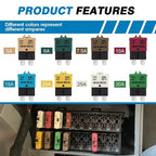 GLOSO Circuit Breakers E39 Manual Reset Low Profile ATC/ATO - Image 3