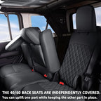 GIANT PANDA Customized Full Set Car Seat Covers - Image 7