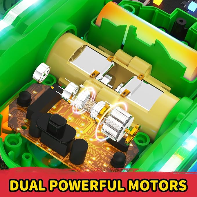 Remote Control Car, RC Cars, RC Stunt Car Toys New Upgraded Strip Light & - Image 8