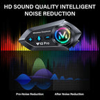 Motorcycle Helmet Headset Speakers Headphones - Image 4