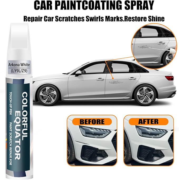 Arkona White Touch Up Paint Compatible - Image 3
