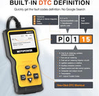 MOTOPOWER MP69033 Car OBD2 Scanner Code Reader Engine Fault Scanner CAN - Image 4