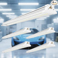 Upgrade Super Bright Hanging | Surface Mount 4' 10000LM 5000K 60W Linkable 4FT by ELEKICO