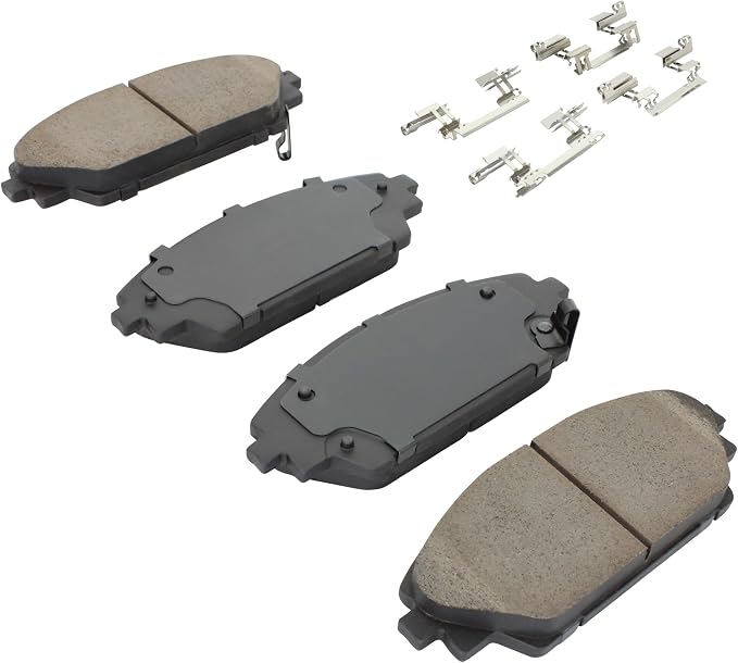 Premium Ceramic Front Brake Pads Compatible - Image 2