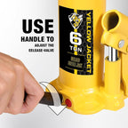 YELLOW JACKET 6 Ton Muti-Directional Welded Bottle Jack - Image 5