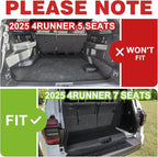 TripleAliners Trunk Mat & Rear Seatback Mat Fit - Image 3
