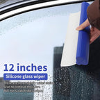 2 Pack 12inch car Squeegee, Silicone Squeegee, car Window Squeegee, Flexible - Image 6