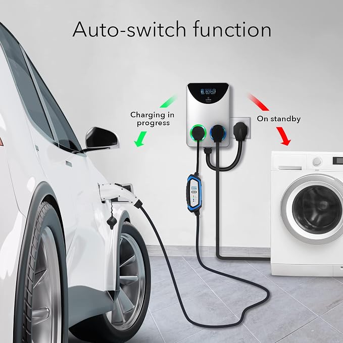 Lectron NEMA Socket Splitter for Level 2 EV Charger Installation - Image 4