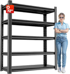 Storage Shelves Garage Shelving Heavy Duty by OLLRRACT