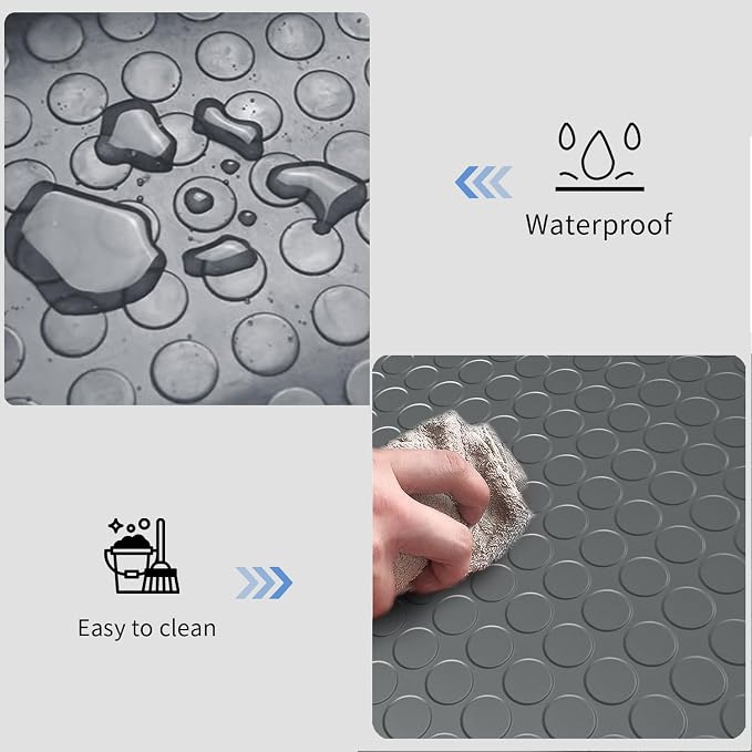 Premium Garage Floor Mat, Commercial Grade Heavy Duty Parking Mat - Image 6