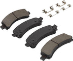 Premium Semi-Metallic Rear Brake Pads Compatible - Image 2