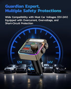 Nulaxy 54W Bluetooth 5.3 Car Adapter - Image 8