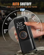 Tire Inflator Portable Air Compressor, 150PSI Air Compressor - Image 5