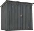 6x4 FT Outdoor Metal Storage Shed by ForEveryCornerofLife