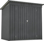 6x4 FT Outdoor Metal Storage Shed by ForEveryCornerofLife