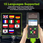 Automotive Battery Tester with Printer, 12V 24V Car Battery Load Tester and - Image 8