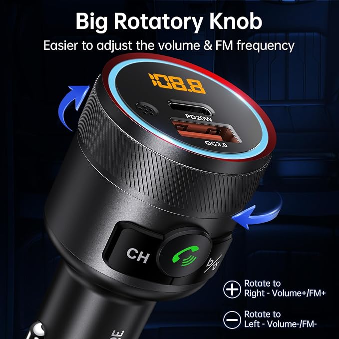 Syncwire Bluetooth 5.4 FM Transmitter - Image 6