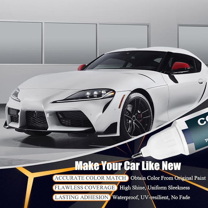 1J9 Celestial Silver Metallic Touch Up Paint - Image 4