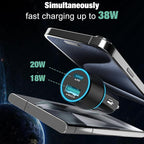 Cluvox 5 Pack USB C Car Charger, 38W Fast Charging - Image 2