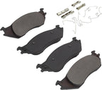 Premium Semi-Metallic Front Brake Pads Compatible - Image 2
