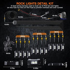R4 Pure White LED Rock Lights Kit - Image 6