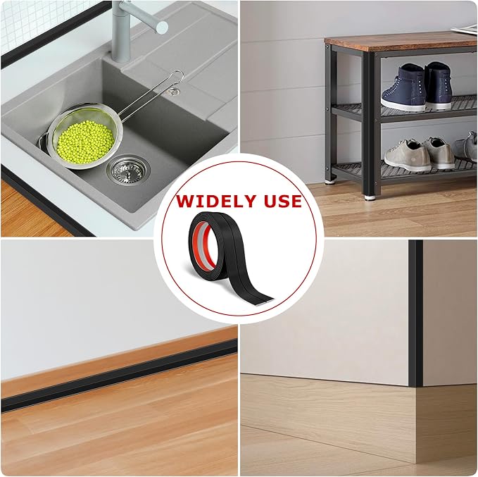Flexible Wall Corner Protector Moulding Trim Peel and Stick Wall Corner Guards - Image 5