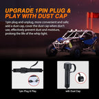 Nilight 2PCS 3FT RGB LED Whip Light - Image 6