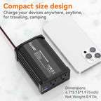 300W Car Power Inverter 12v to 110v, Car Plug in Adapter Outlet - Image 7