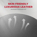 FREESOO Car Seat Covers Full Set, Waterproof Automotive Seat Covers, Leather - Image 6