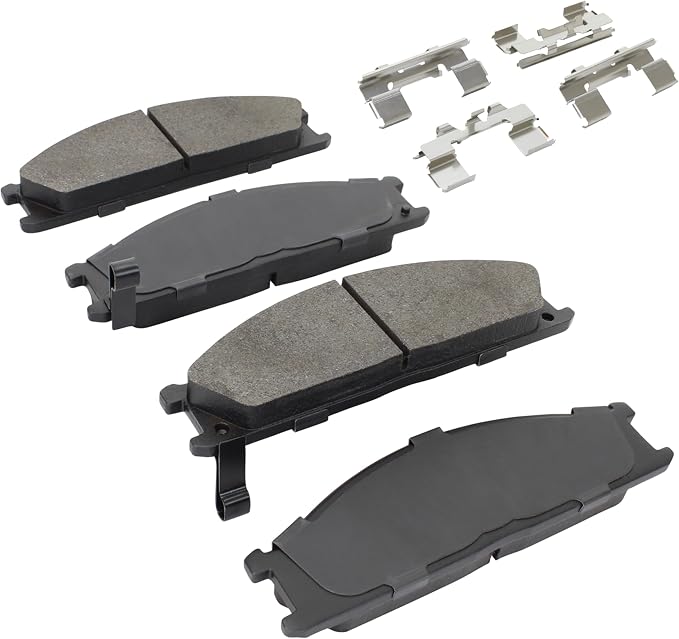 Premium Ceramic Front Brake Pads Compatible - Image 2