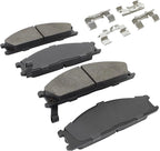 Premium Ceramic Front Brake Pads Compatible - Image 2