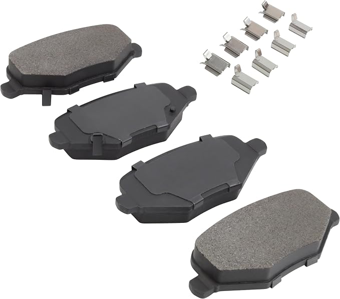 Premium Ceramic Rear Brake Pads Compatible - Image 2