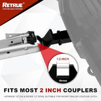RETRUE Trailer Tongue Coupler Lock, Upgrade Trailer Cyberlock Dia 1/4'' - Image 2
