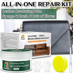 White Leather Repair Kit, Leather Recoloring Balm – Restore & Repair Faded - Image 4
