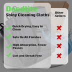 Shiny Bath Wipes Shower Cleaning Cloths, Premium Car Drying Towel | Ultra - Image 6