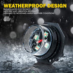 Xprite White Amber LED Hideaway Strobe Lights Kit 20 Flashing Patterns - Image 3