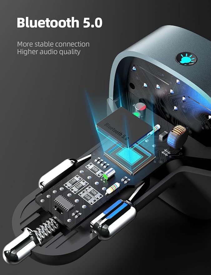 Nulaxy Bluetooth FM Transmitter - Image 6