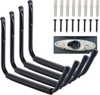 HOME MASTER HARDWARE Heavy Duty 15" Jumbo Garage Wall Hooks 4 Pack – 100 LB by HOME+MASTER+HARDWARE