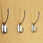 IBosins 10 Pack Heavy Duty Dual Coat Hooks Wall Mounted - Image 5
