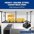 Heavy-Duty 3x8 Overhead Garage Storage Rack - Image 5